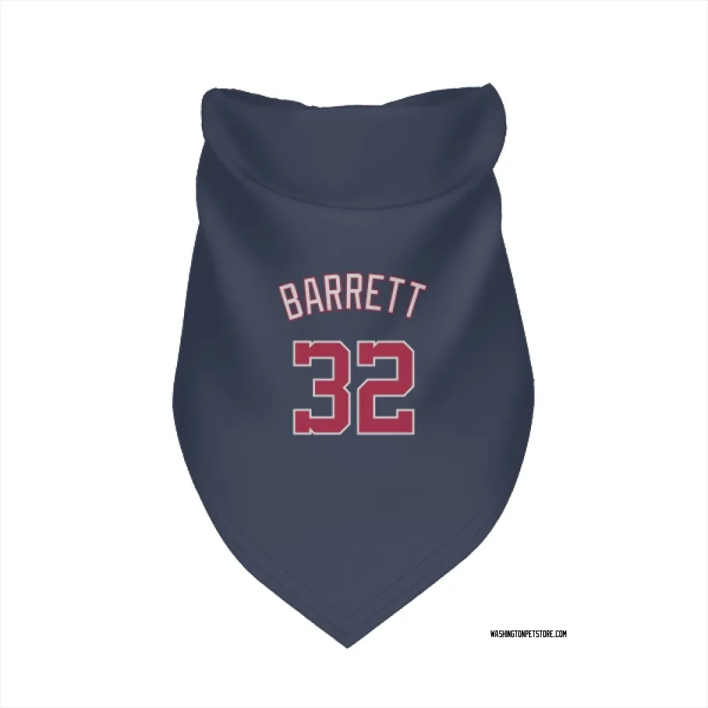 Washington Nationals Aaron Barrett Navy Pet Bandana for Dog & Cat