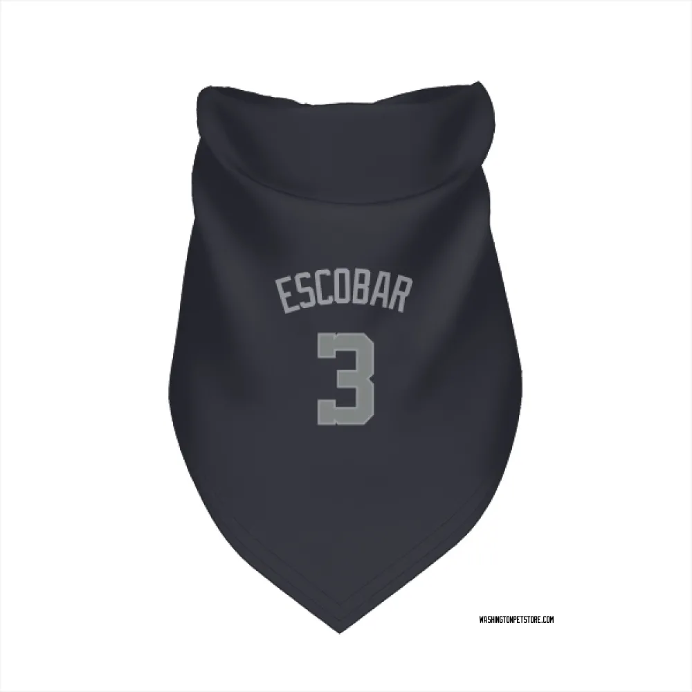 Washington Nationals Alcides Escobar Navy Gray Pet Bandana for Dog & Cat