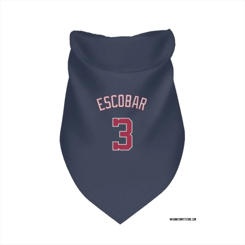 Washington Nationals Alcides Escobar Navy Pet Bandana for Dog & Cat