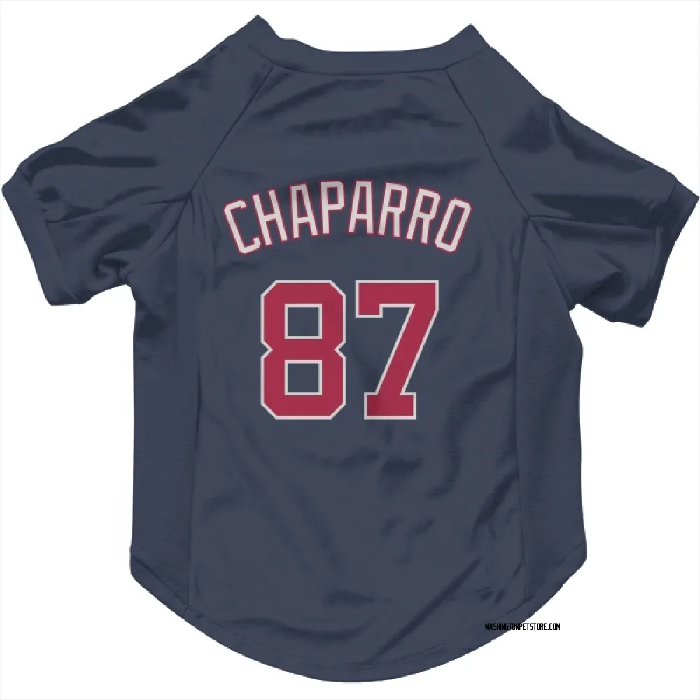 Washington Nationals Andres Chaparro Navy Pet Jersey for Dog & Cat