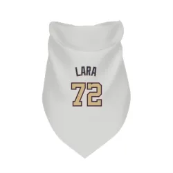 Washington Nationals Andry Lara White/Gold Pet Bandana for Dog & Cat
