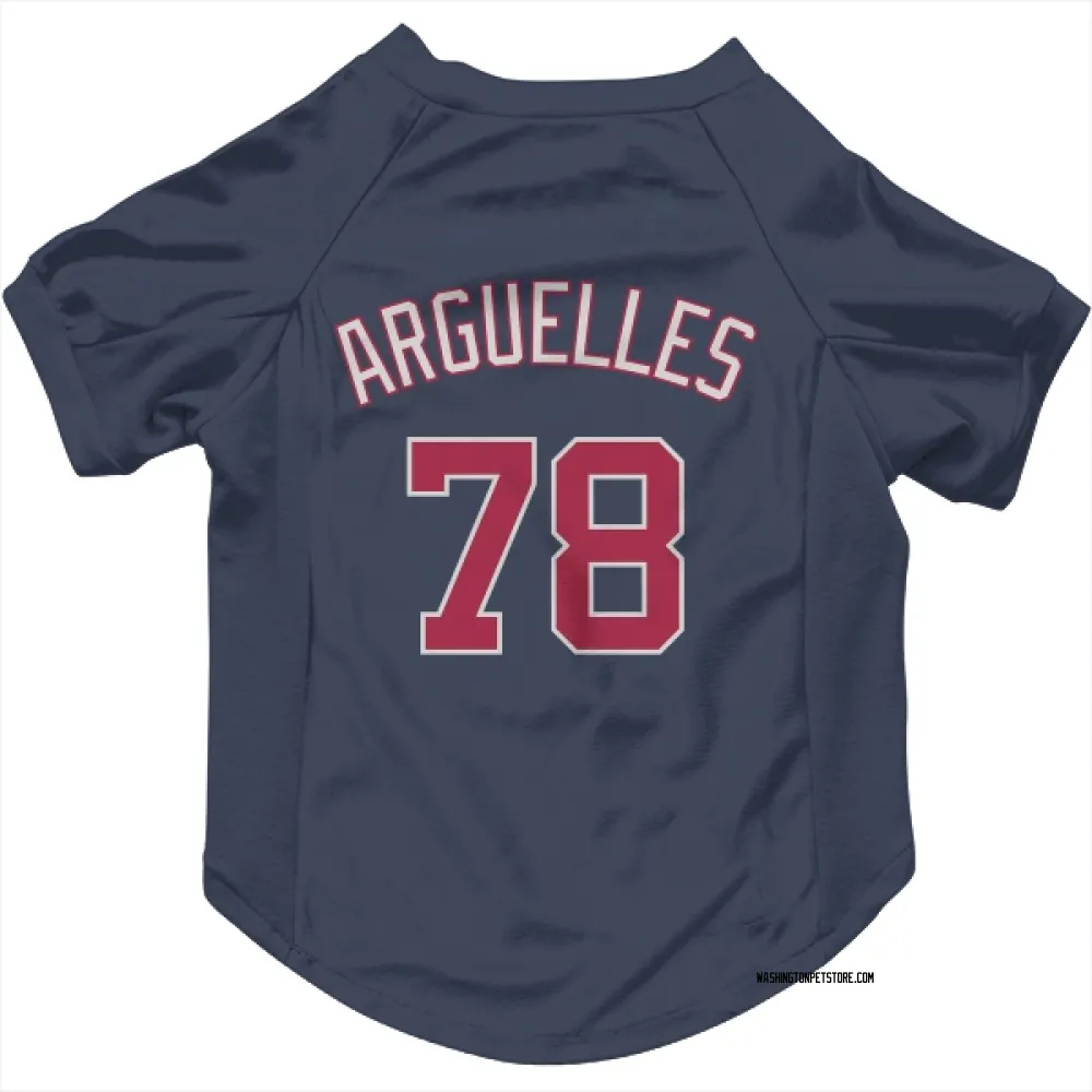 Washington Nationals Anthony Arguelles Navy Pet Jersey for Dog & Cat