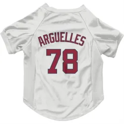 Washington Nationals Anthony Arguelles White Pet Jersey for Dog & Cat