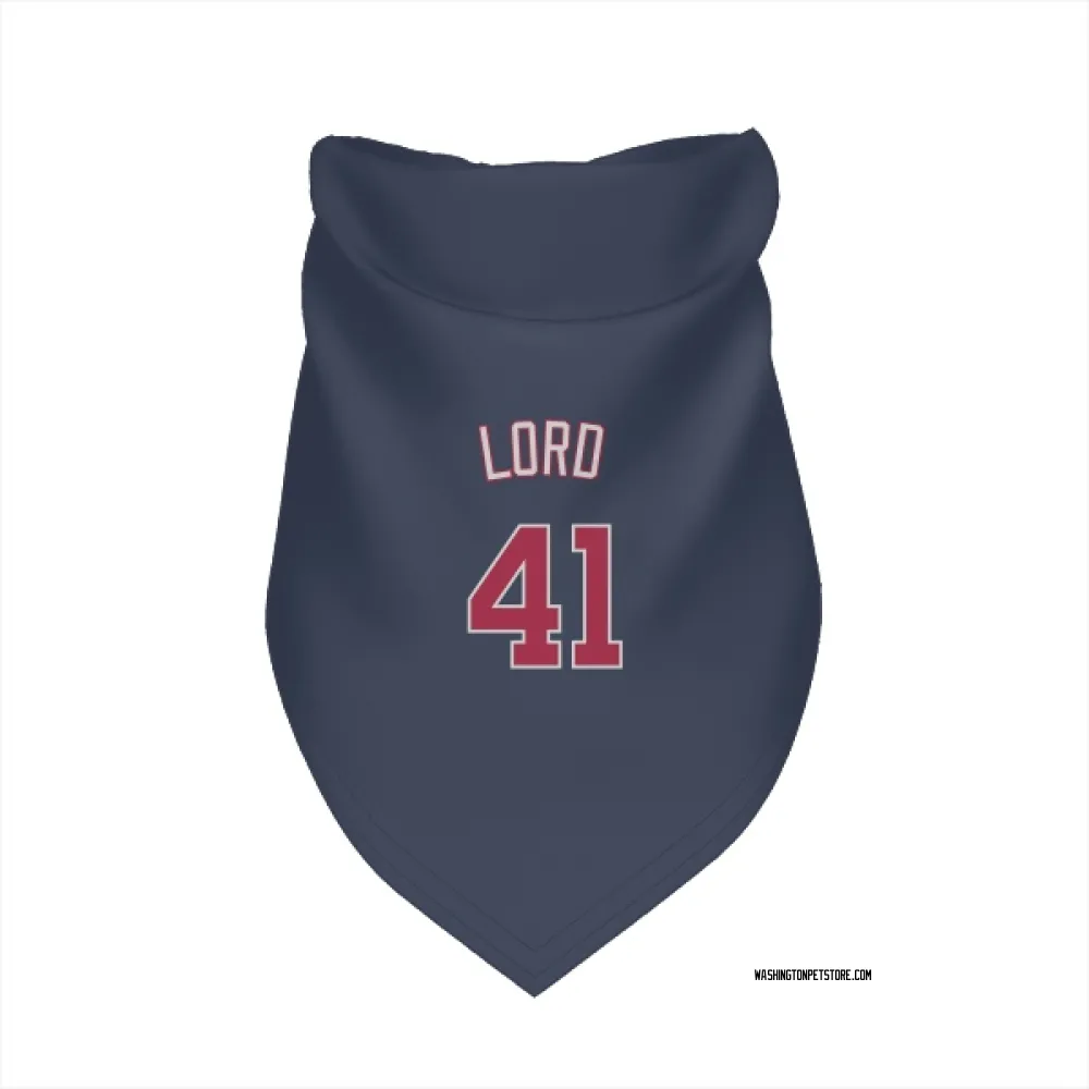 Washington Nationals Brad Lord Navy Pet Bandana for Dog & Cat