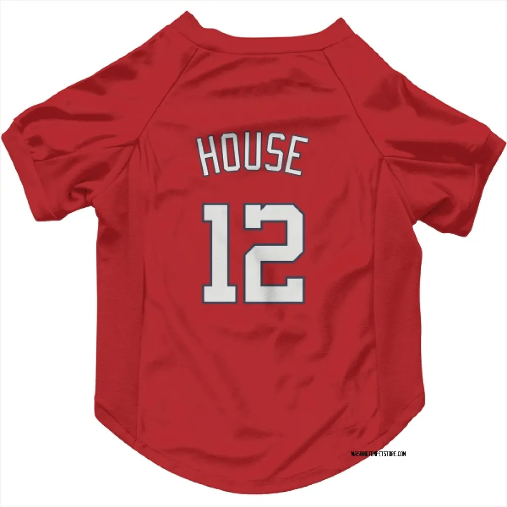 Washington Nationals Brady House Red Pet Jersey for Dog & Cat