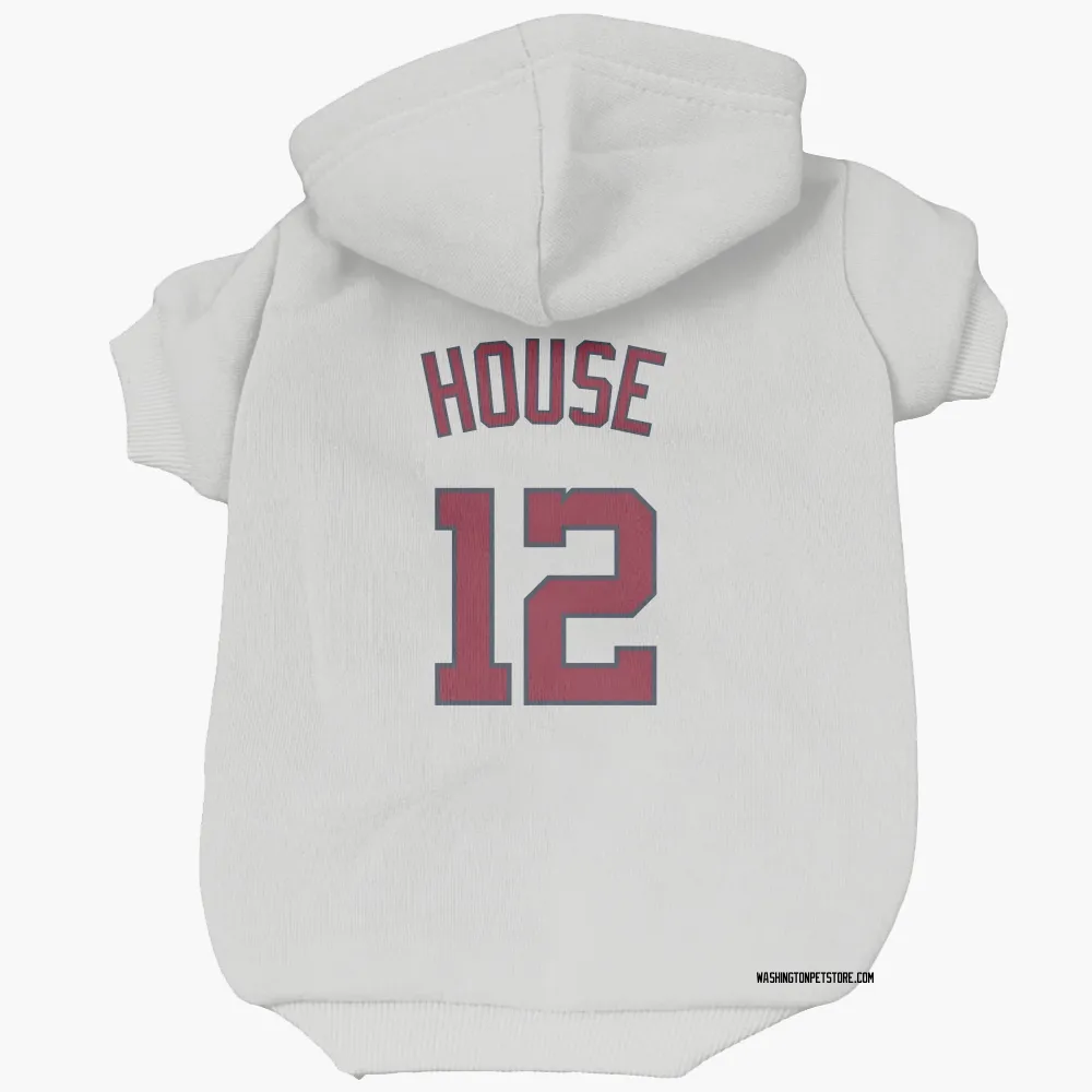 Washington Nationals Brady House White Pet Hoodie for Dog & Cat