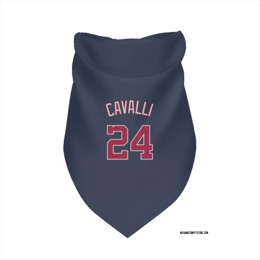 Washington Nationals Cade Cavalli Navy Pet Bandana for Dog & Cat