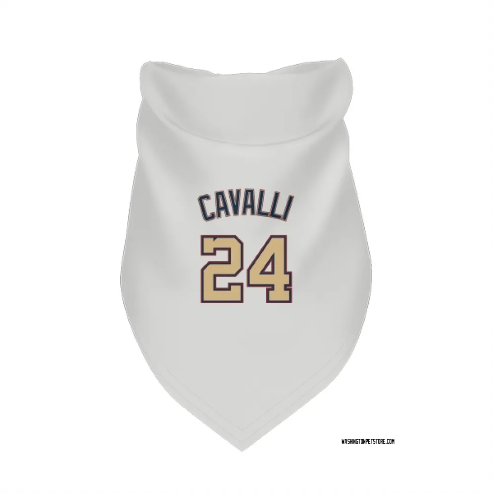 Washington Nationals Cade Cavalli White/Gold Pet Bandana for Dog & Cat
