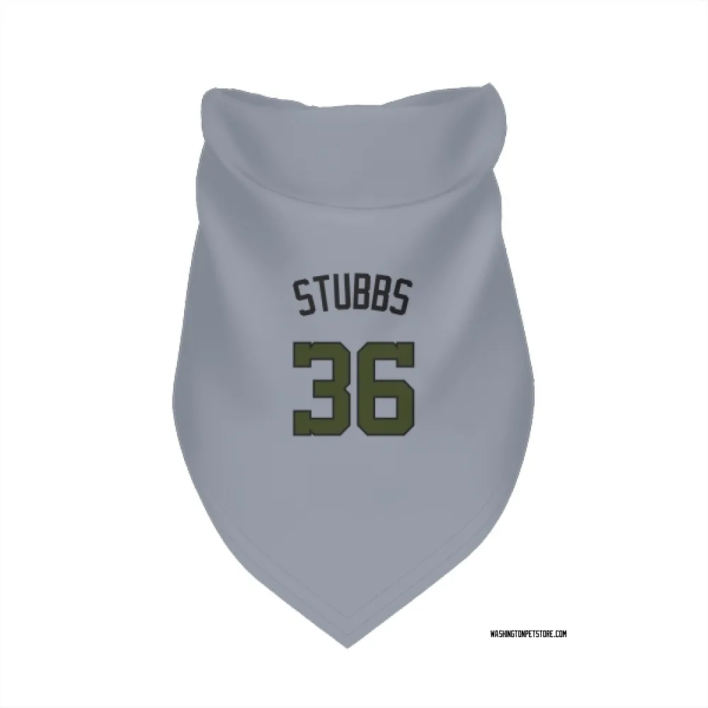 Washington Nationals CJ Stubbs Gray Pet Bandana for Dog & Cat