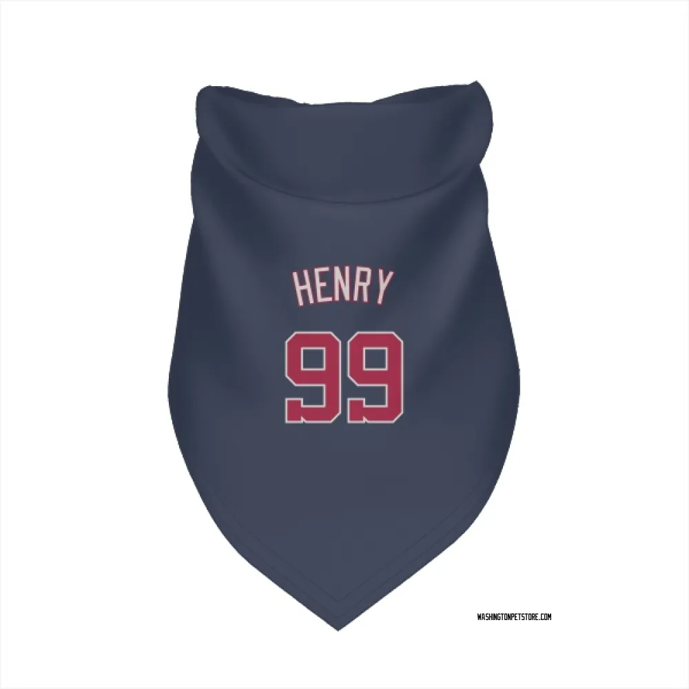 Washington Nationals Cole Henry Navy Pet Bandana for Dog & Cat