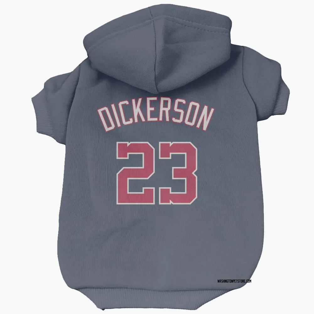 Washington Nationals Corey Dickerson Navy Pet Hoodie for Dog & Cat