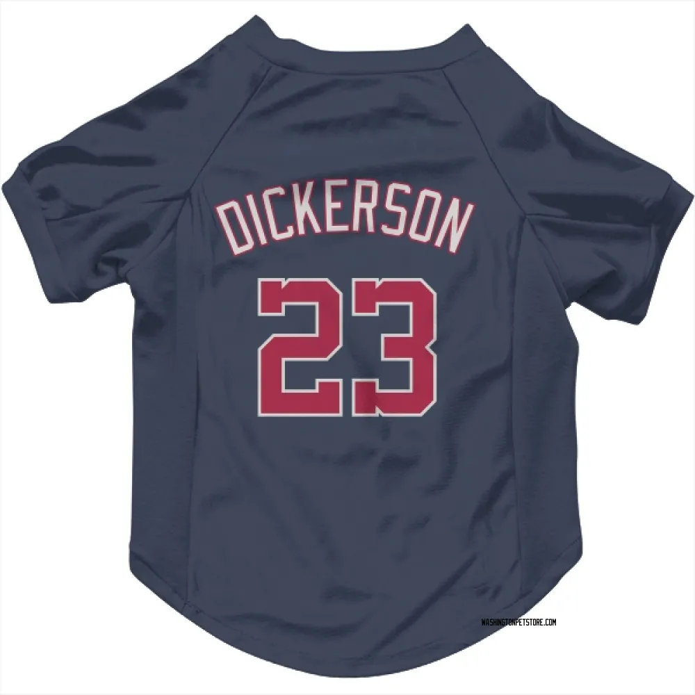Washington Nationals Corey Dickerson Navy Pet Jersey for Dog & Cat
