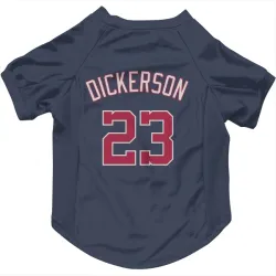 Washington Nationals Corey Dickerson Navy Pet Jersey for Dog & Cat
