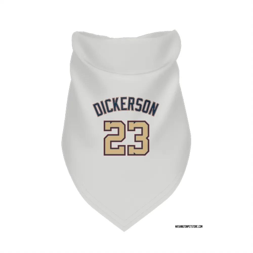 Washington Nationals Corey Dickerson White/Gold Pet Bandana for Dog & Cat