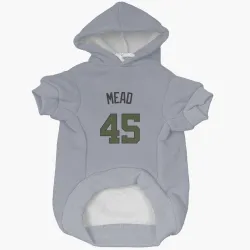 Washington Nationals Curtis Mead Gray Pet Hoodie for Dog & Cat