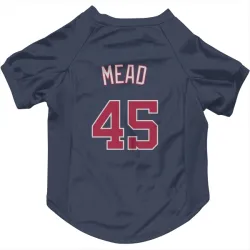 Washington Nationals Curtis Mead Navy Pet Jersey for Dog & Cat