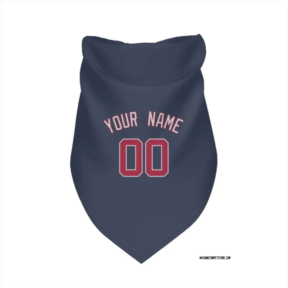 Washington Nationals Custom Navy Pet Bandana for Dog & Cat