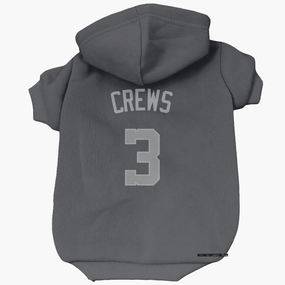 Washington Nationals Dylan Crews Navy Gray Pet Hoodie for Dog & Cat