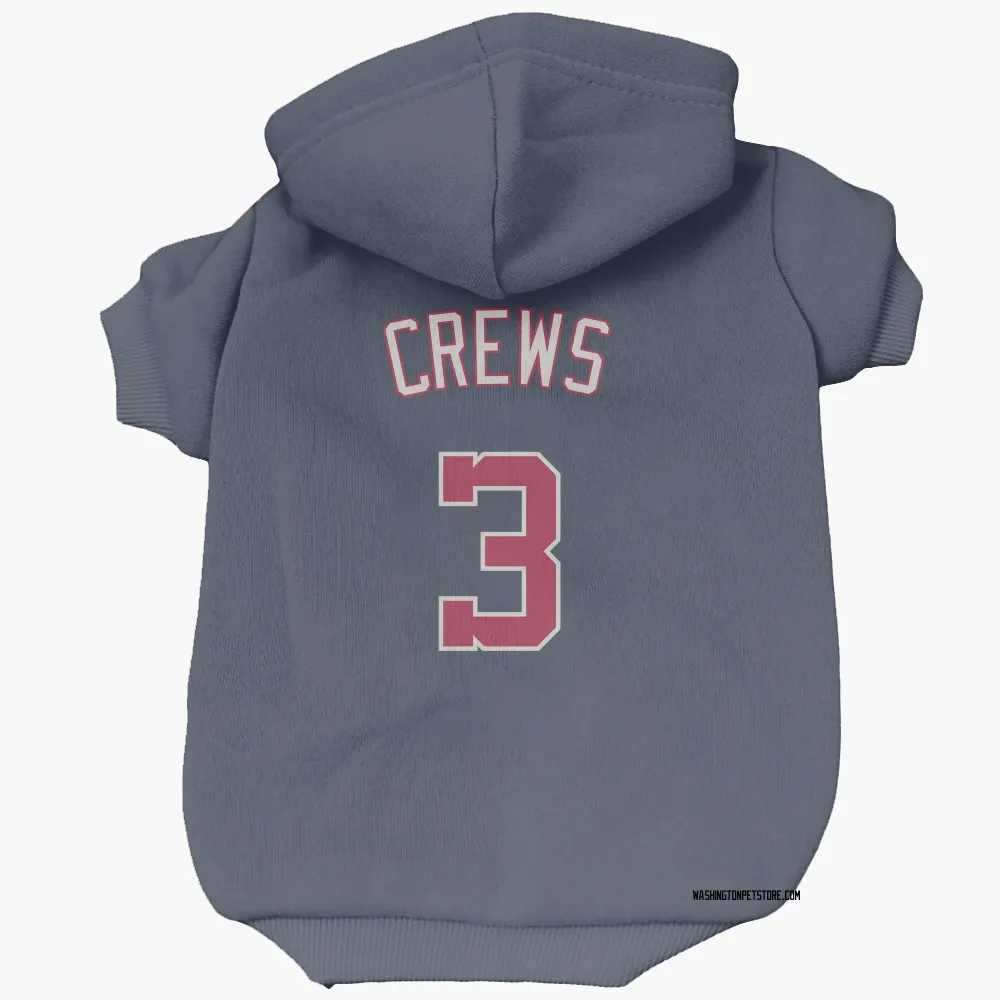 Washington Nationals Dylan Crews Navy Pet Hoodie for Dog & Cat