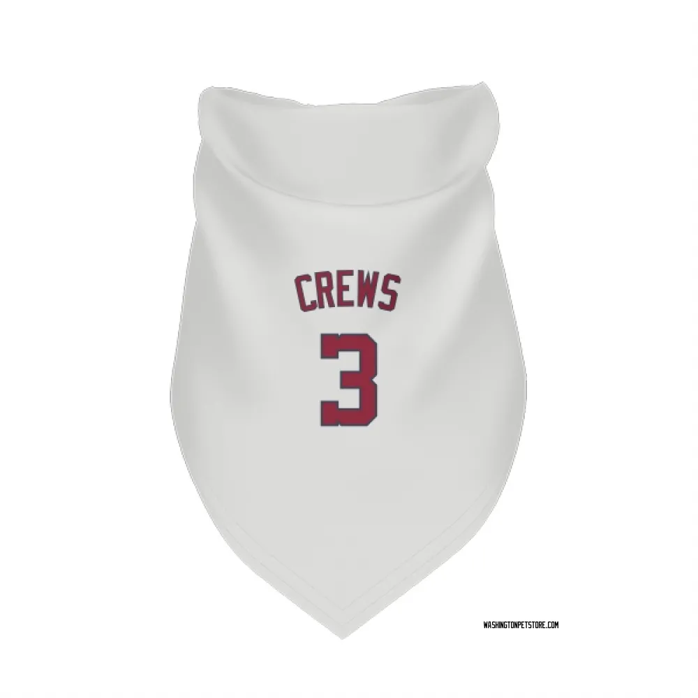 Washington Nationals Dylan Crews White Pet Bandana for Dog & Cat