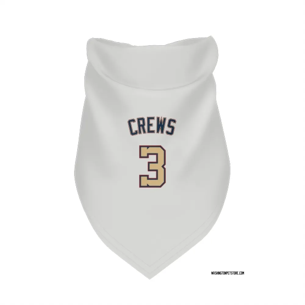 Washington Nationals Dylan Crews White/Gold Pet Bandana for Dog & Cat