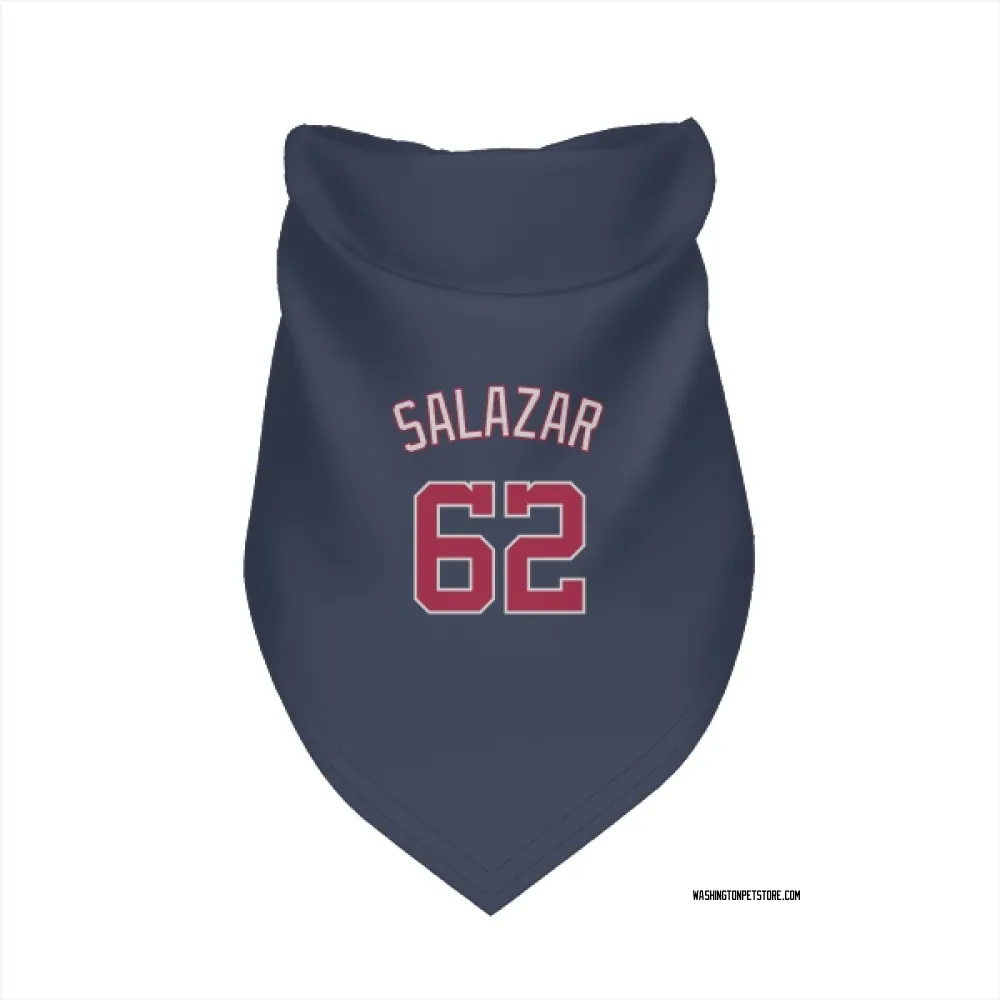 Washington Nationals Eduardo Salazar Navy Pet Bandana for Dog & Cat