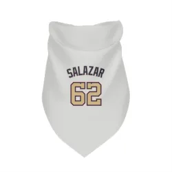 Washington Nationals Eduardo Salazar White/Gold Pet Bandana for Dog & Cat