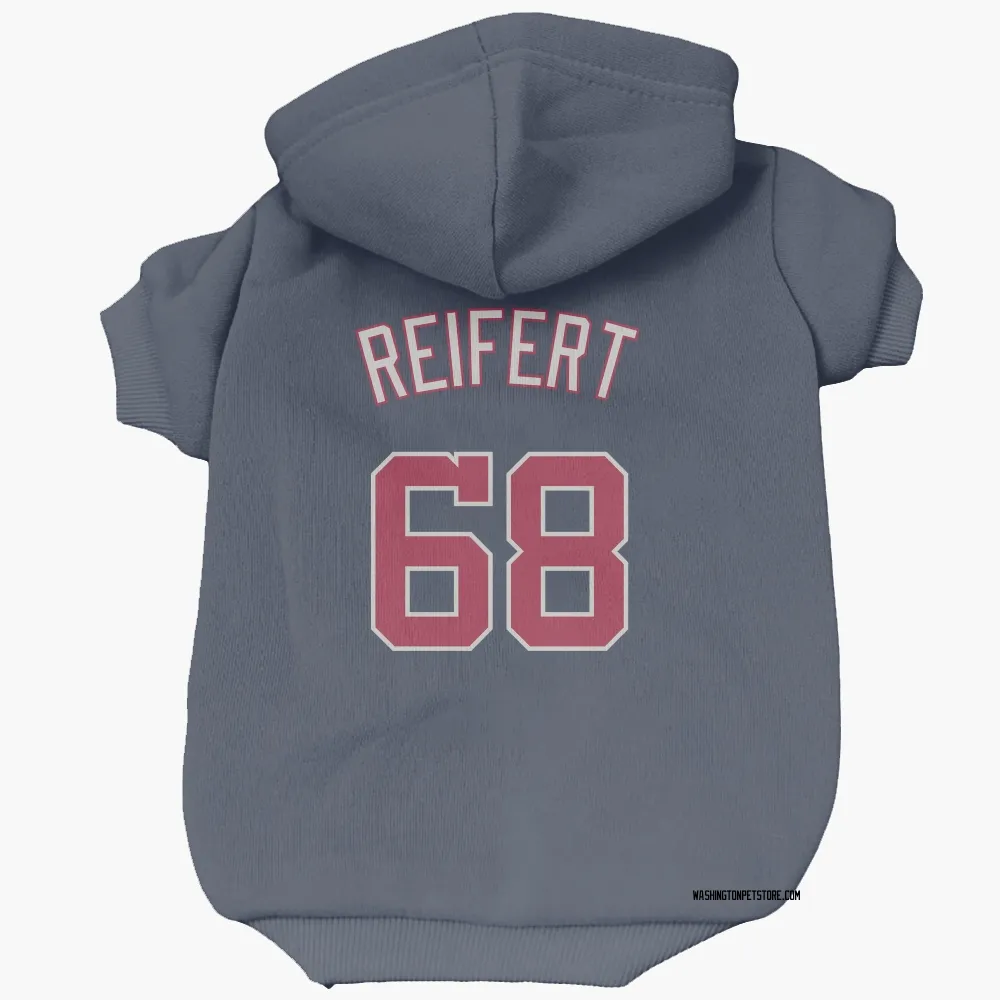 Washington Nationals Evan Reifert Navy Pet Hoodie for Dog & Cat
