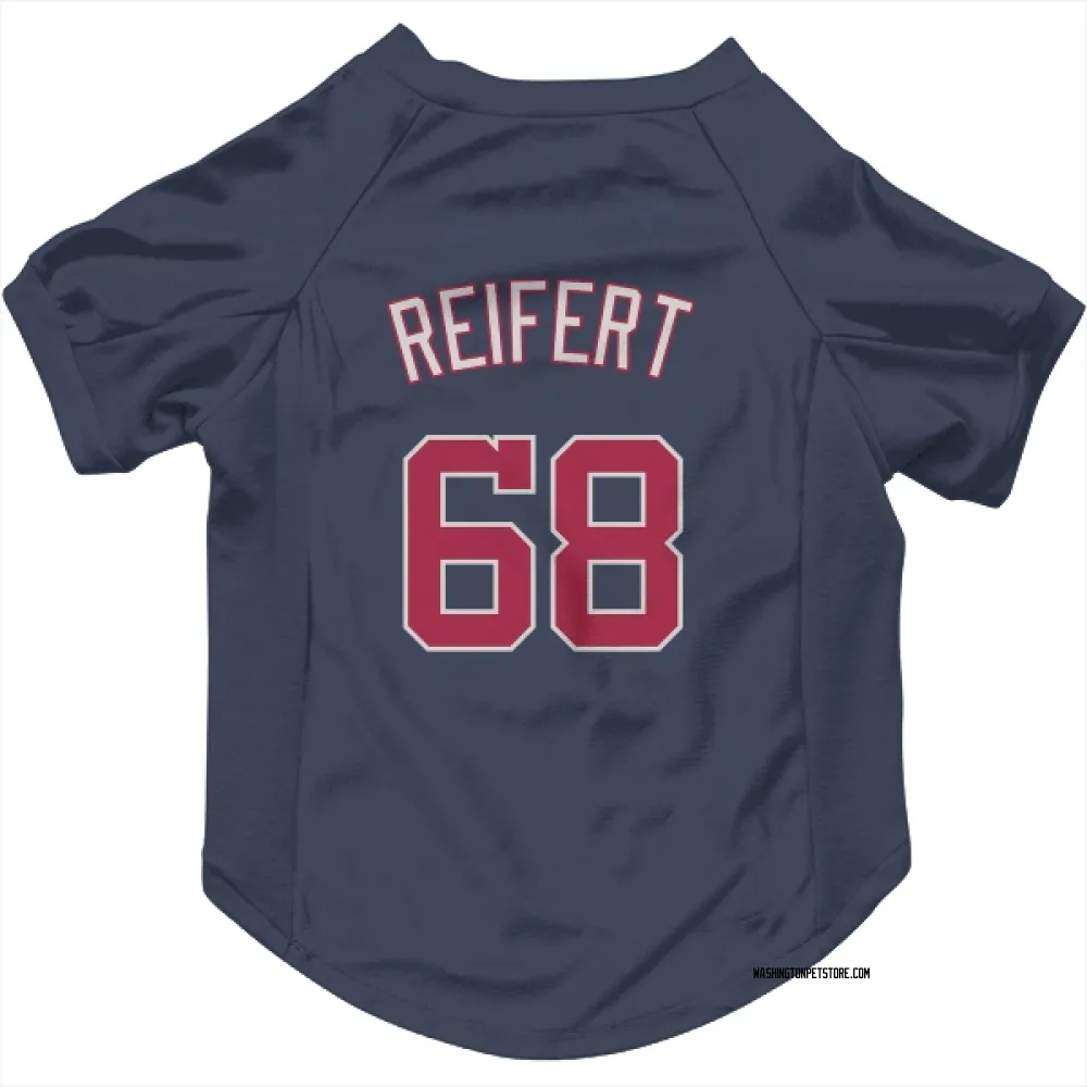 Washington Nationals Evan Reifert Navy Pet Jersey for Dog & Cat