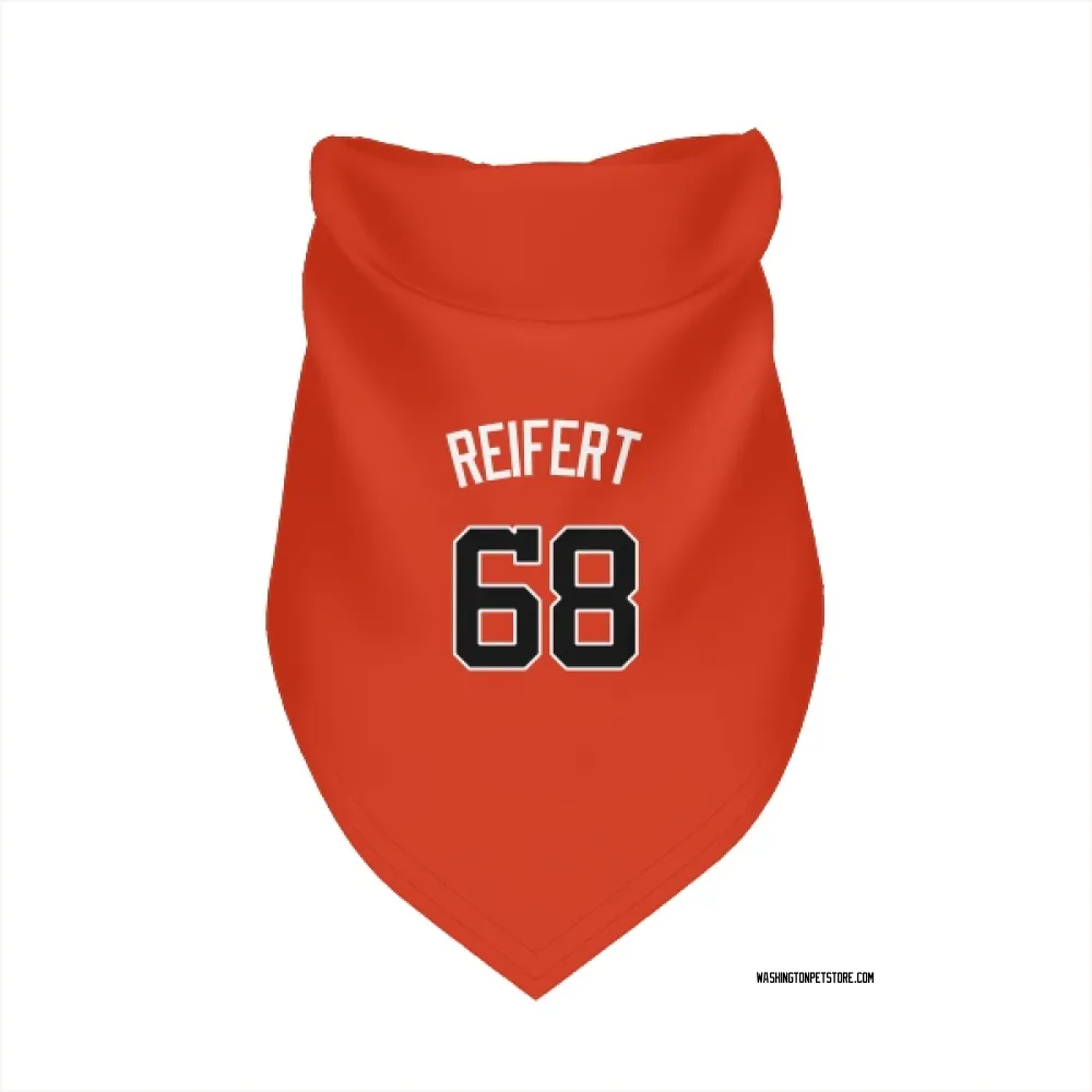 Washington Nationals Evan Reifert Orange Pet Bandana for Dog & Cat