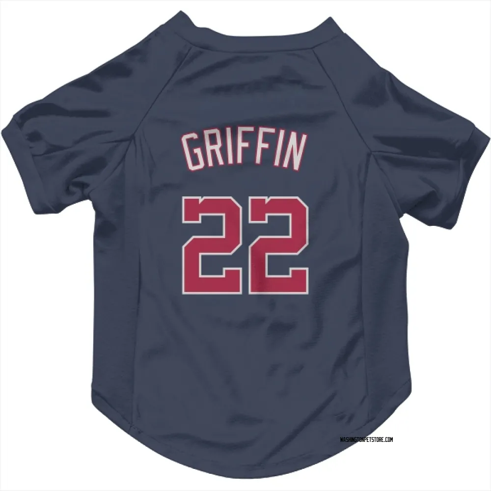 Washington Nationals Foster Griffin Navy Pet Jersey for Dog & Cat