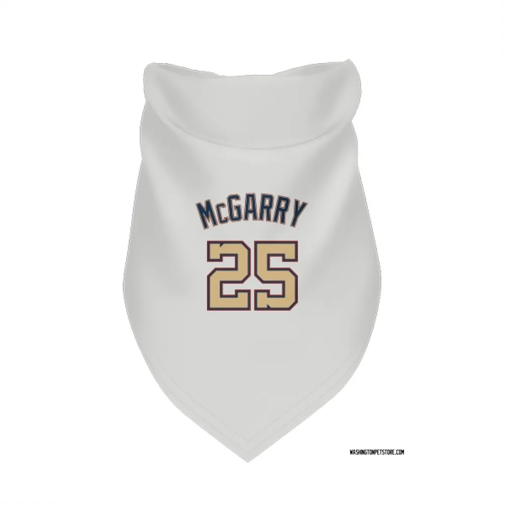Washington Nationals Griff McGarry White/Gold Pet Bandana for Dog & Cat
