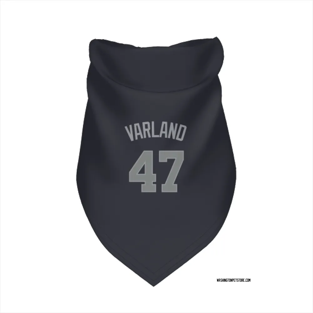 Washington Nationals Gus Varland Navy Gray Pet Bandana for Dog & Cat