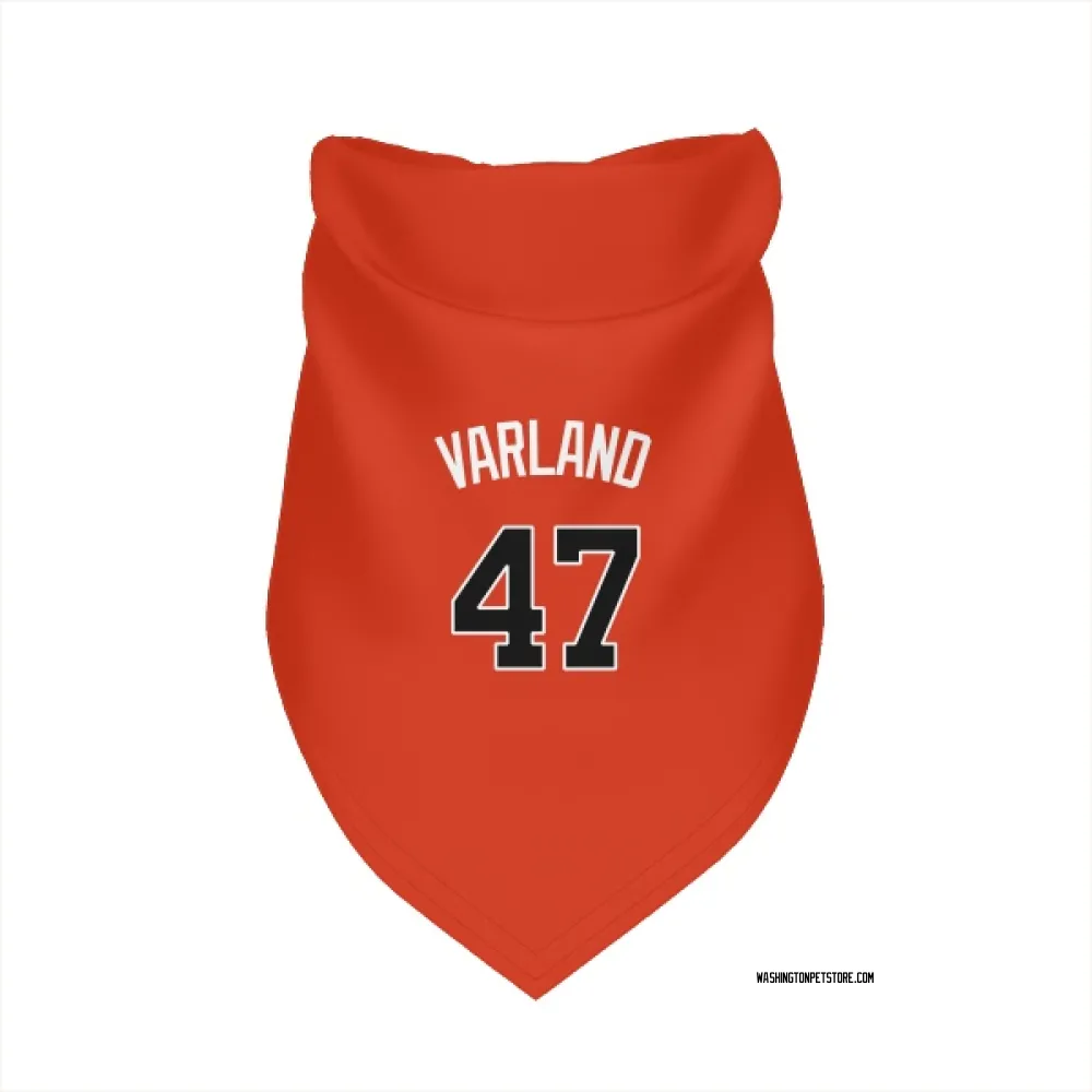 Washington Nationals Gus Varland Orange Pet Bandana for Dog & Cat