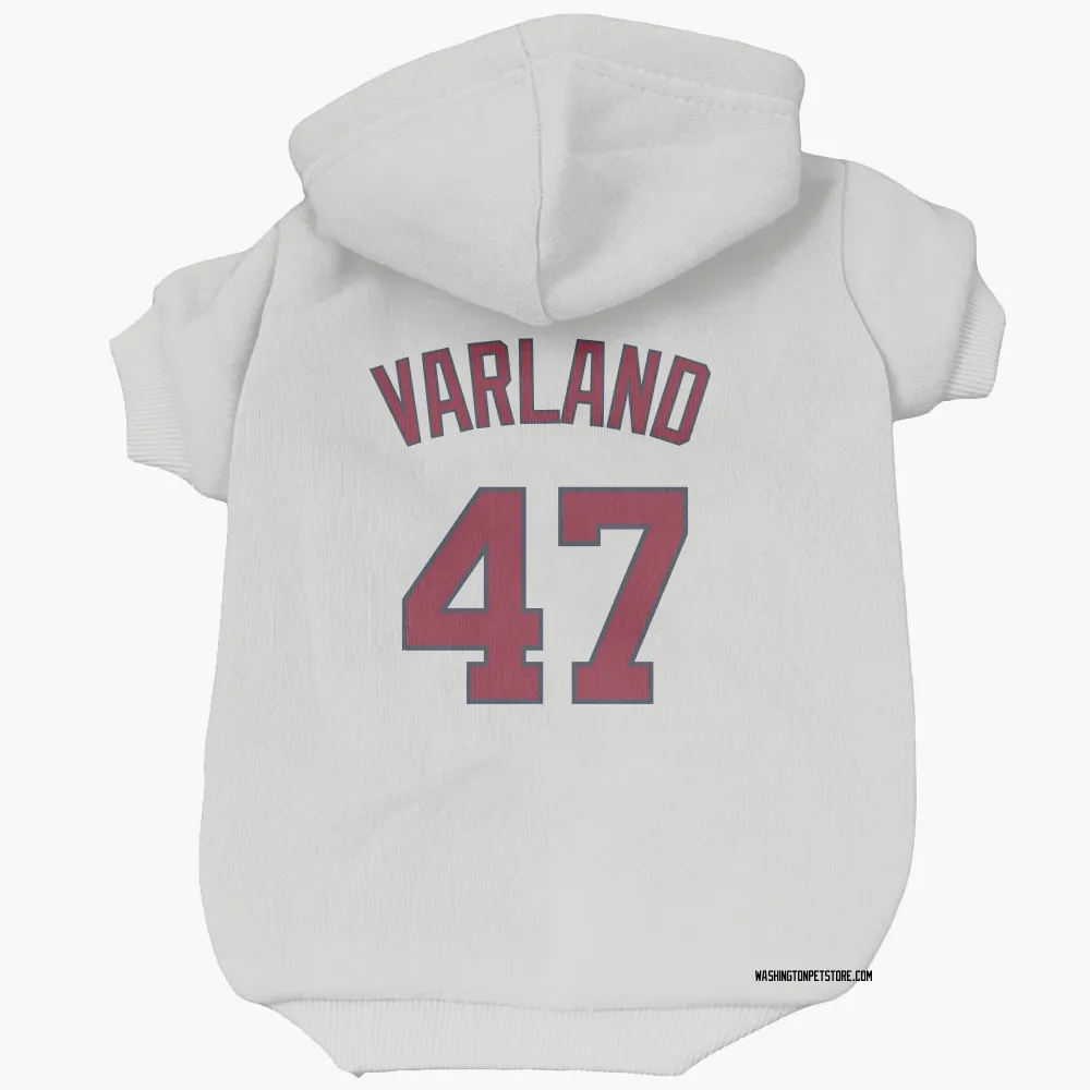 Washington Nationals Gus Varland White Pet Hoodie for Dog & Cat