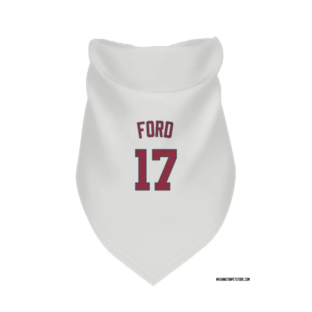 Washington Nationals Harry Ford White Pet Bandana for Dog & Cat