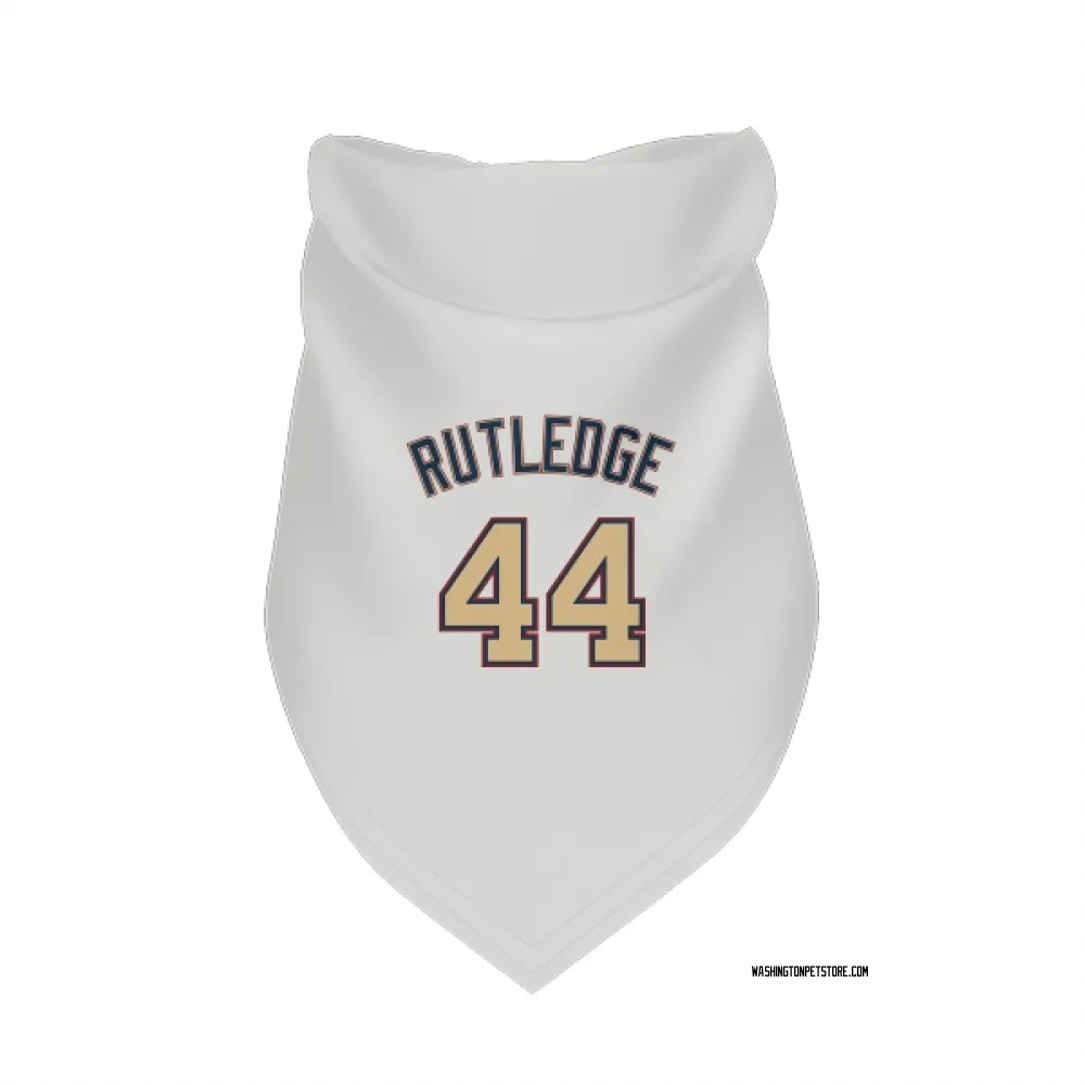 Washington Nationals Jackson Rutledge White/Gold Pet Bandana for Dog & Cat