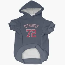 Washington Nationals Jackson Tetreault Navy Pet Hoodie for Dog & Cat