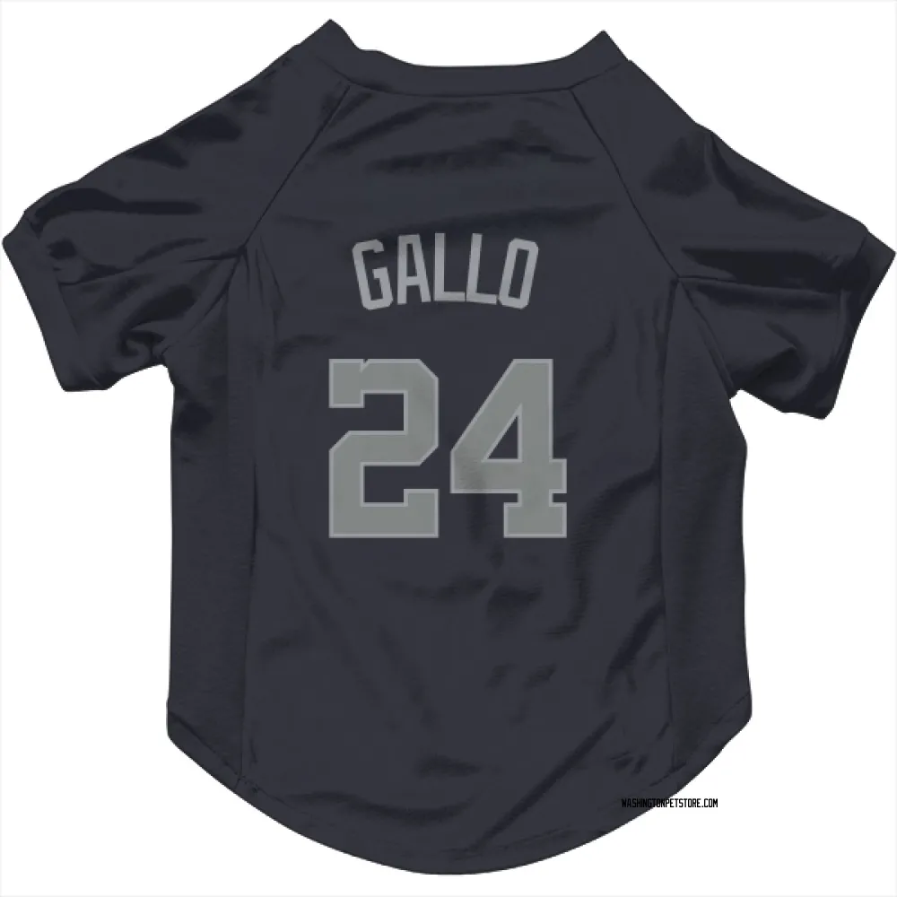 Washington Nationals Joey Gallo Navy Gray Pet Jersey for Dog & Cat