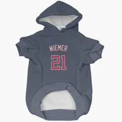 Washington Nationals Joey Wiemer Navy Pet Hoodie for Dog & Cat