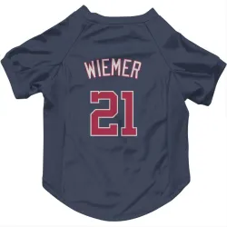 Washington Nationals Joey Wiemer Navy Pet Jersey for Dog & Cat