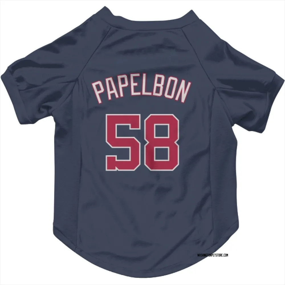 Washington Nationals Jonathan Papelbon Navy Pet Jersey for Dog & Cat