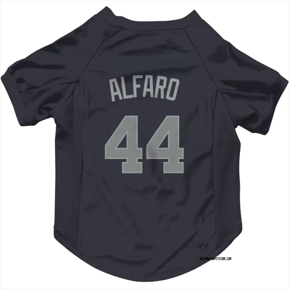 Washington Nationals Jorge Alfaro Navy Gray Pet Jersey for Dog & Cat