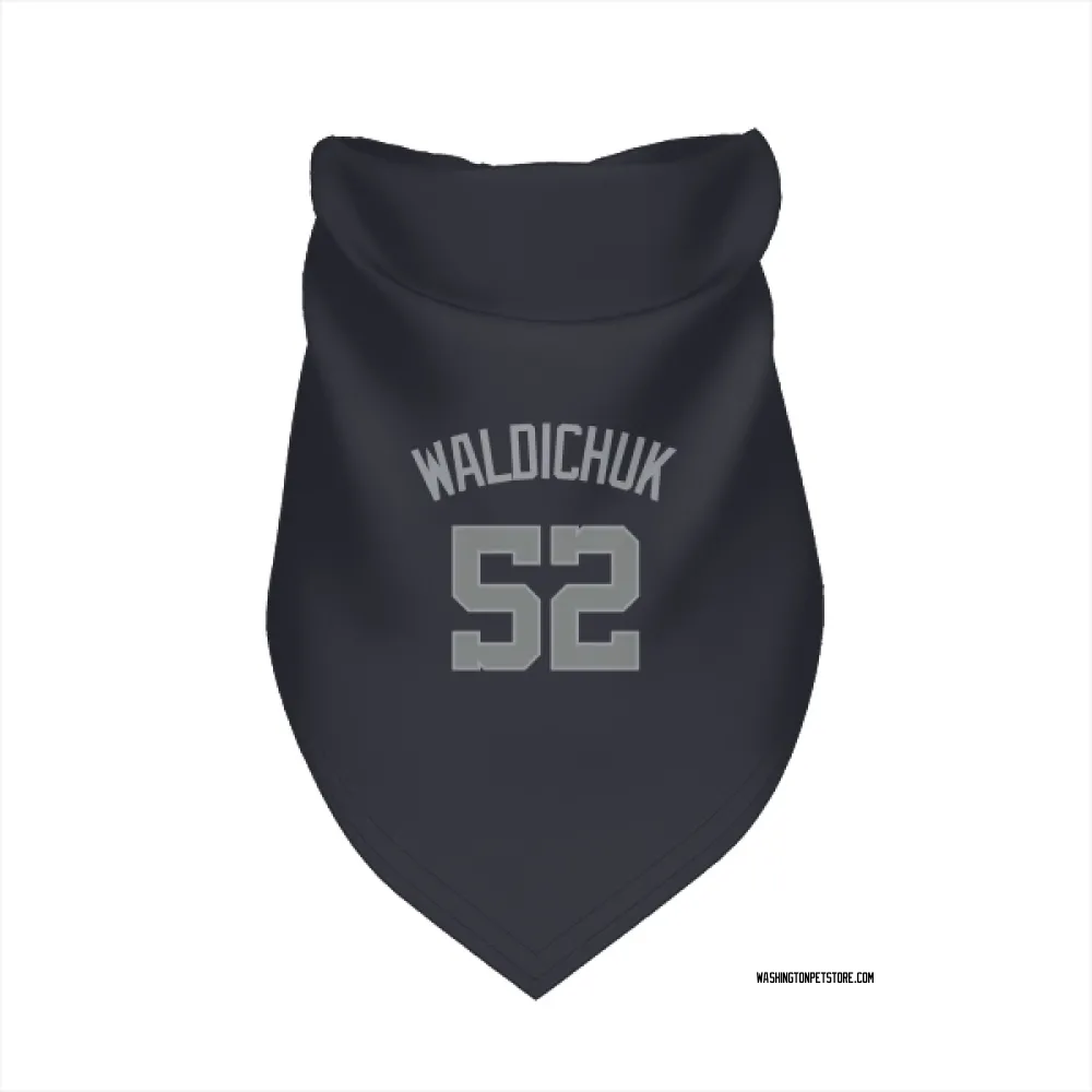 Washington Nationals Ken Waldichuk Navy Gray Pet Bandana for Dog & Cat