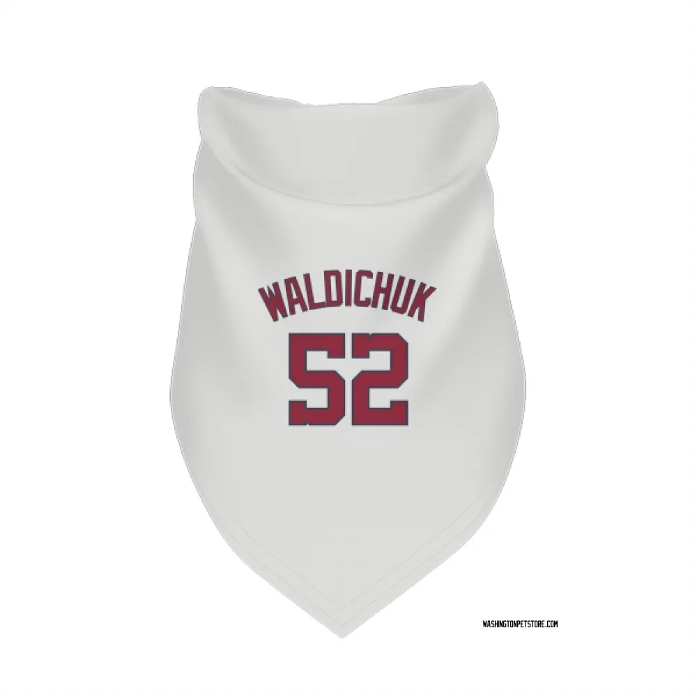 Washington Nationals Ken Waldichuk White Pet Bandana for Dog & Cat