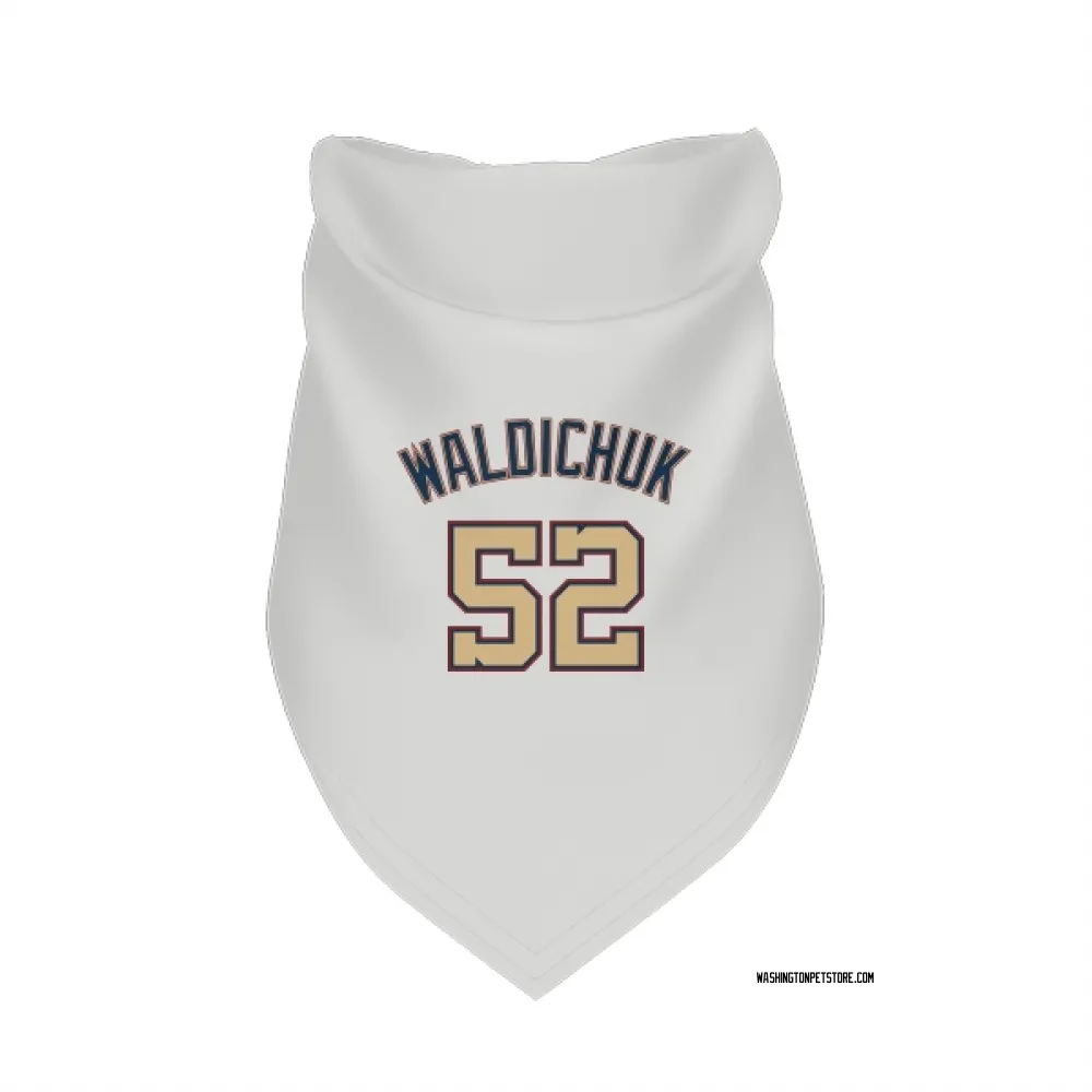 Washington Nationals Ken Waldichuk White/Gold Pet Bandana for Dog & Cat