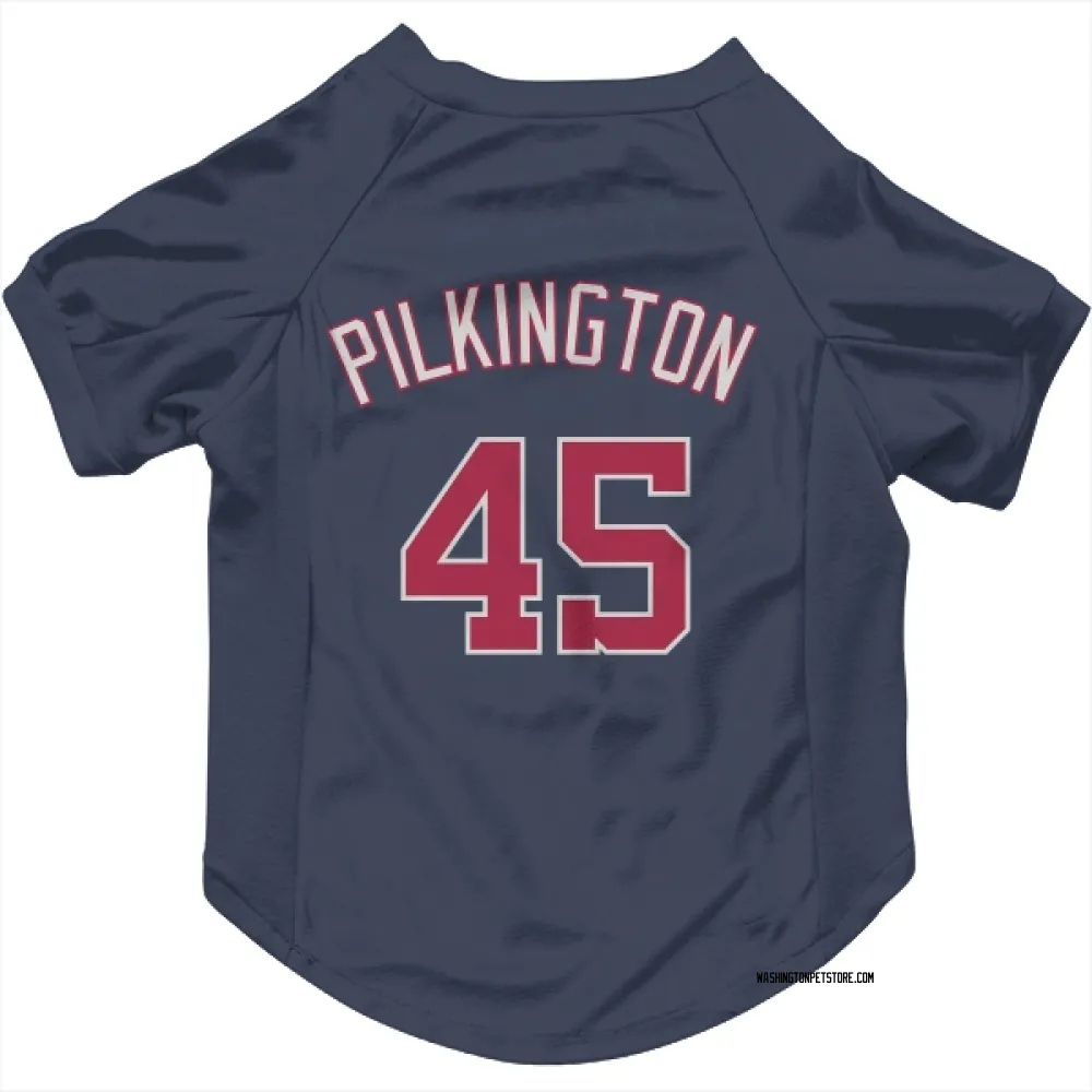 Washington Nationals Konnor Pilkington Navy Pet Jersey for Dog & Cat