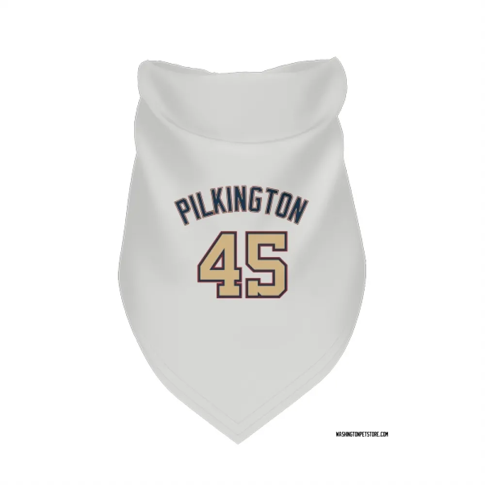 Washington Nationals Konnor Pilkington White/Gold Pet Bandana for Dog & Cat