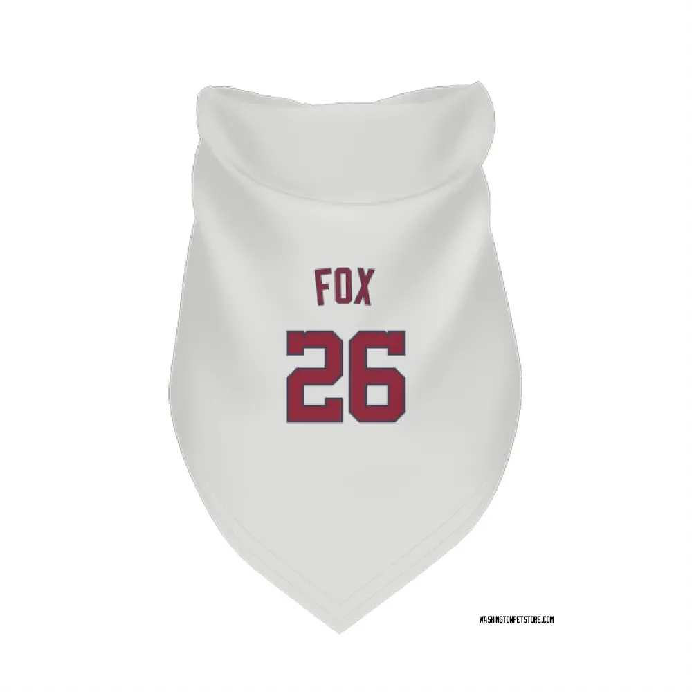 Washington Nationals Lucius Fox White Pet Bandana for Dog & Cat