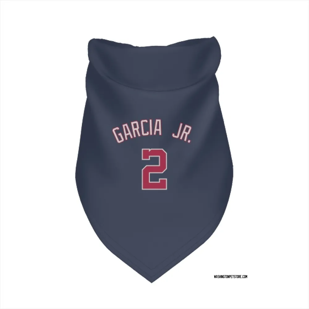 Washington Nationals Luis Garcia Jr. Navy Pet Bandana for Dog & Cat